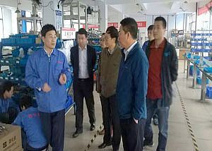 灃東建設集團來我公司考察